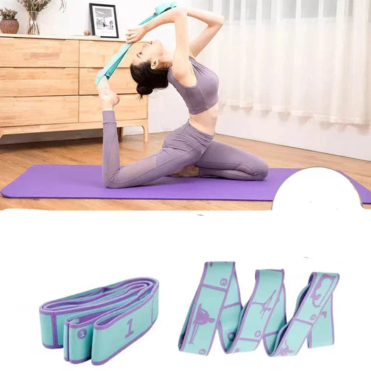 Yoga Stretching Belt and Resistance Band