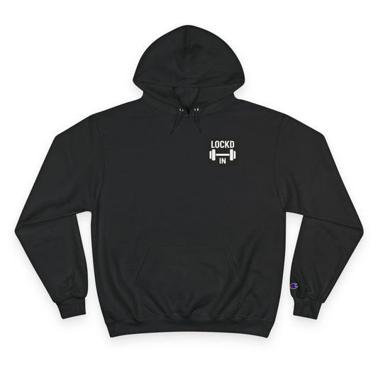 Lockd In Barbell Hoodie — Gym Weightlifting Champion Hoodie