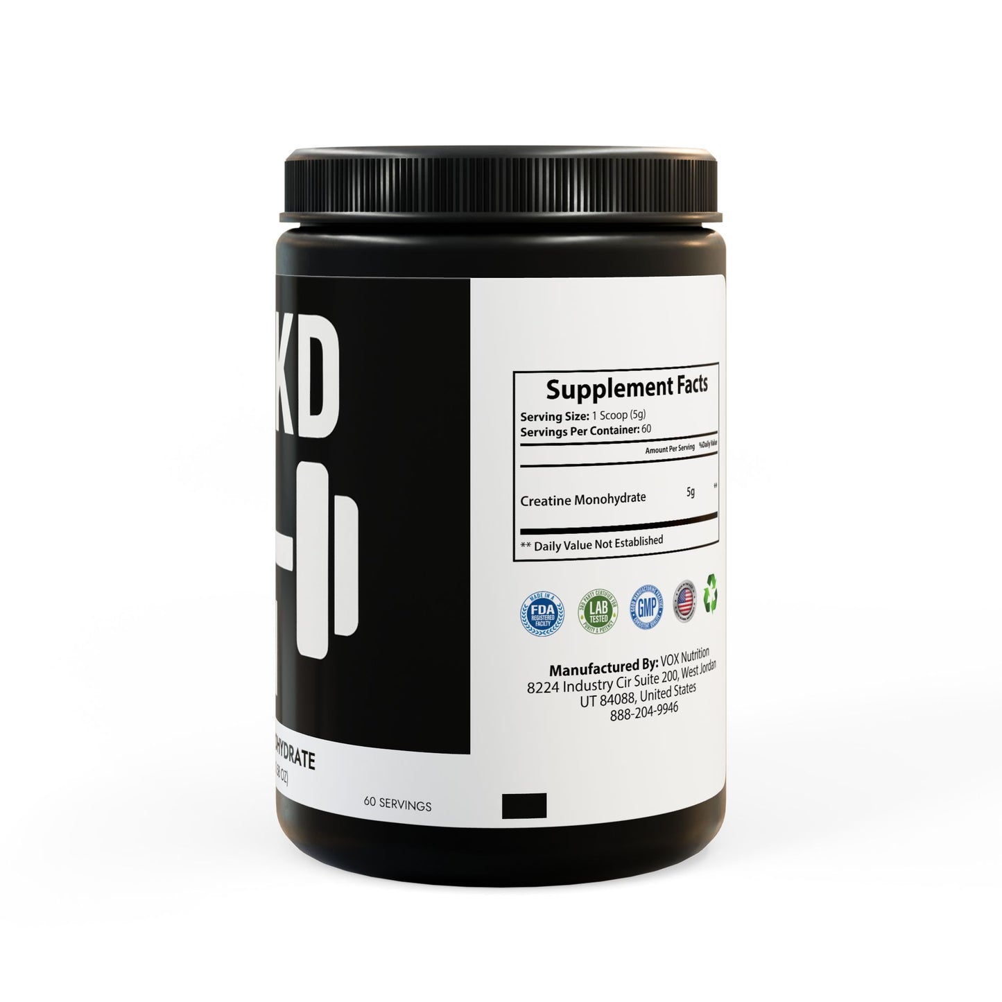 Creatine Monohydrate Supplement (300g, 10.58oz)