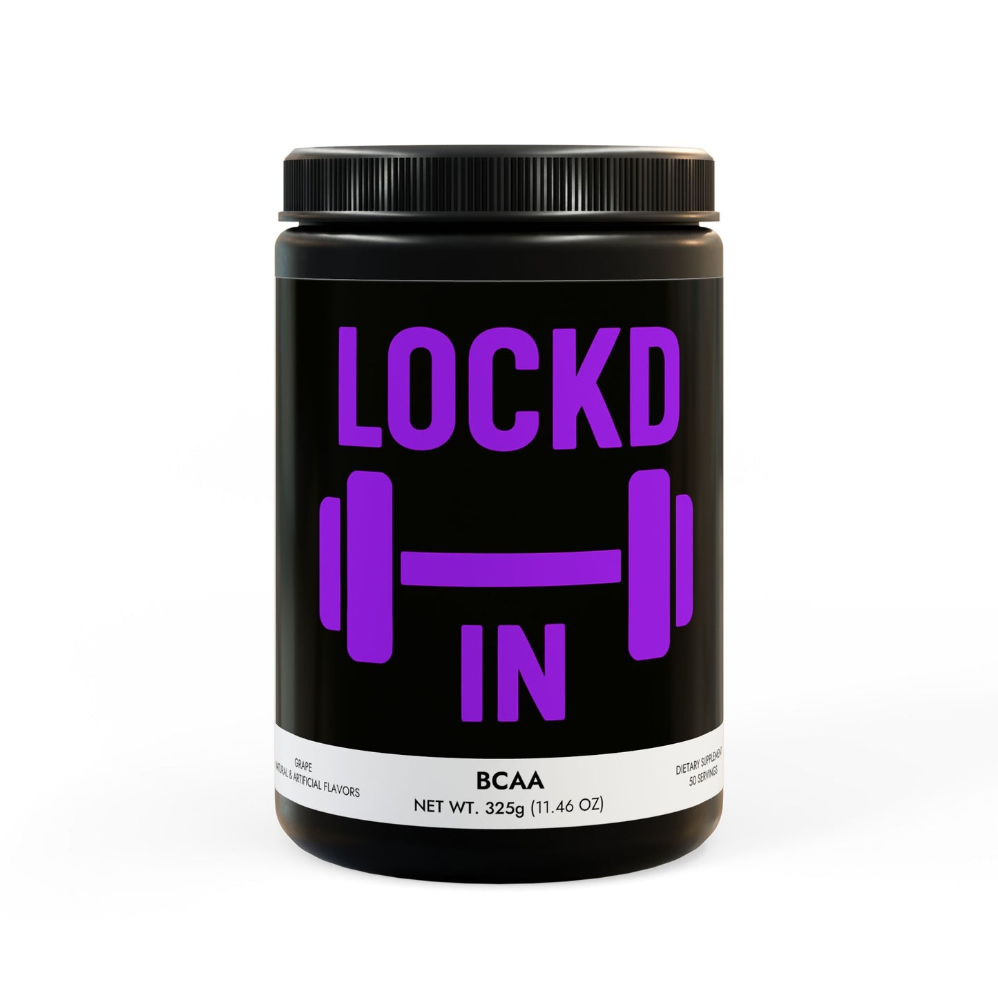 BCAA Supplement, Grape (325g, 11.46oz, 50 servings)